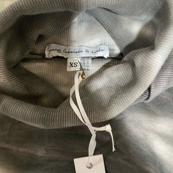 Young Fabulous & Broke Asymmetrical Tie Dye Mini Sweater Dress size XS - Picture 6 of 14